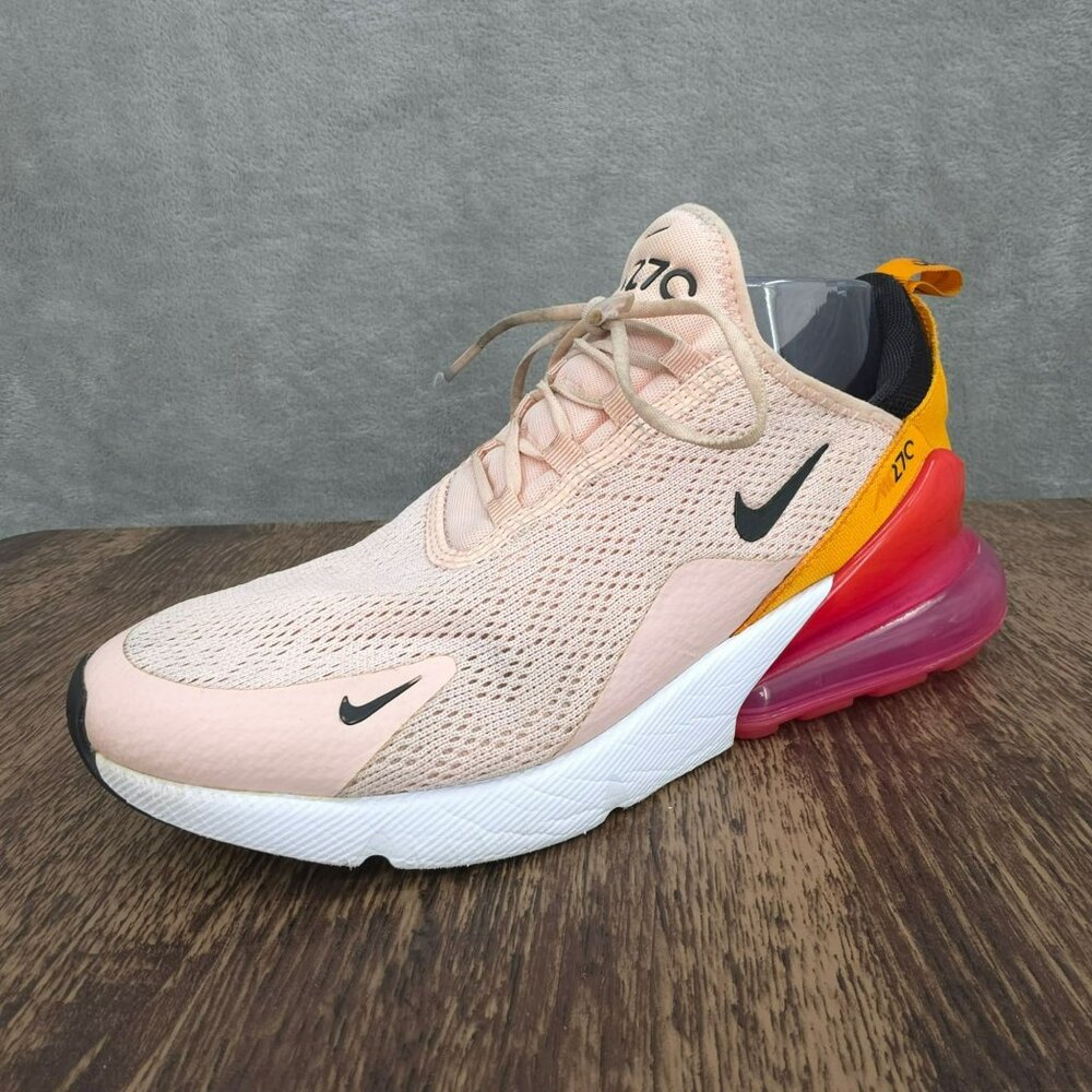 Nike Air Max 270 Sneaker Washed Coral Pink Colorway Kicks